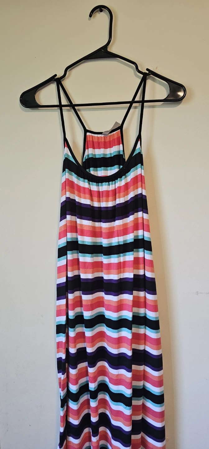 Thyme Striped Maxi Dress
