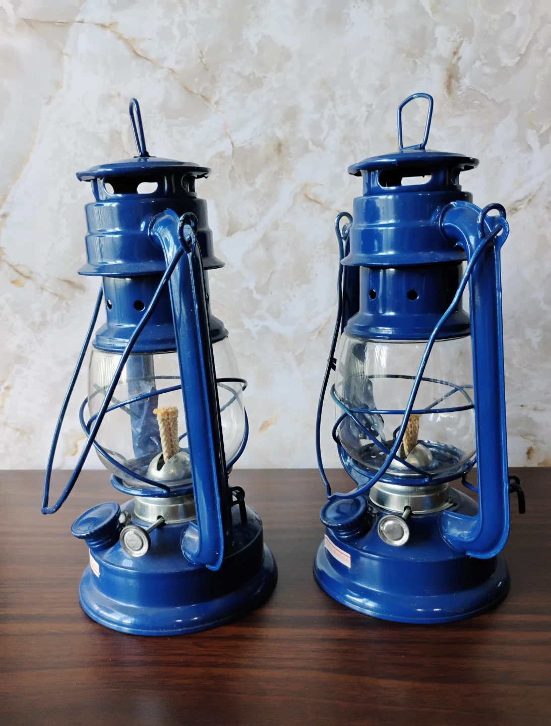 OUTDOOR BLUE LANTERNS (SET OF 2) - photo 2