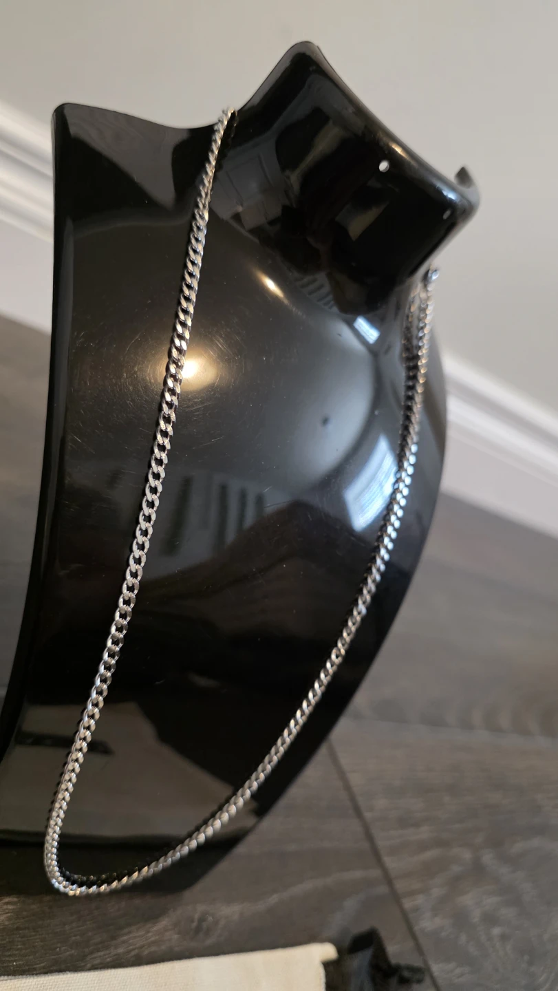 45 & 55 CM Zuvachi Silver Chain Necklace - photo 2