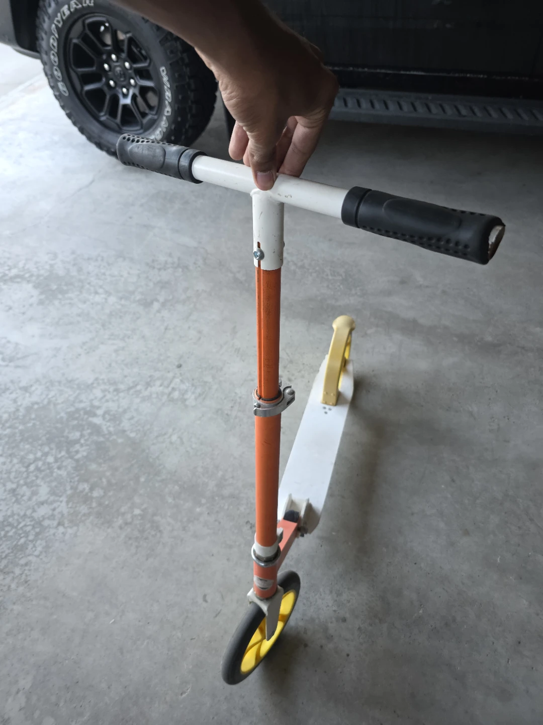 Orange and White Scooter - photo 2