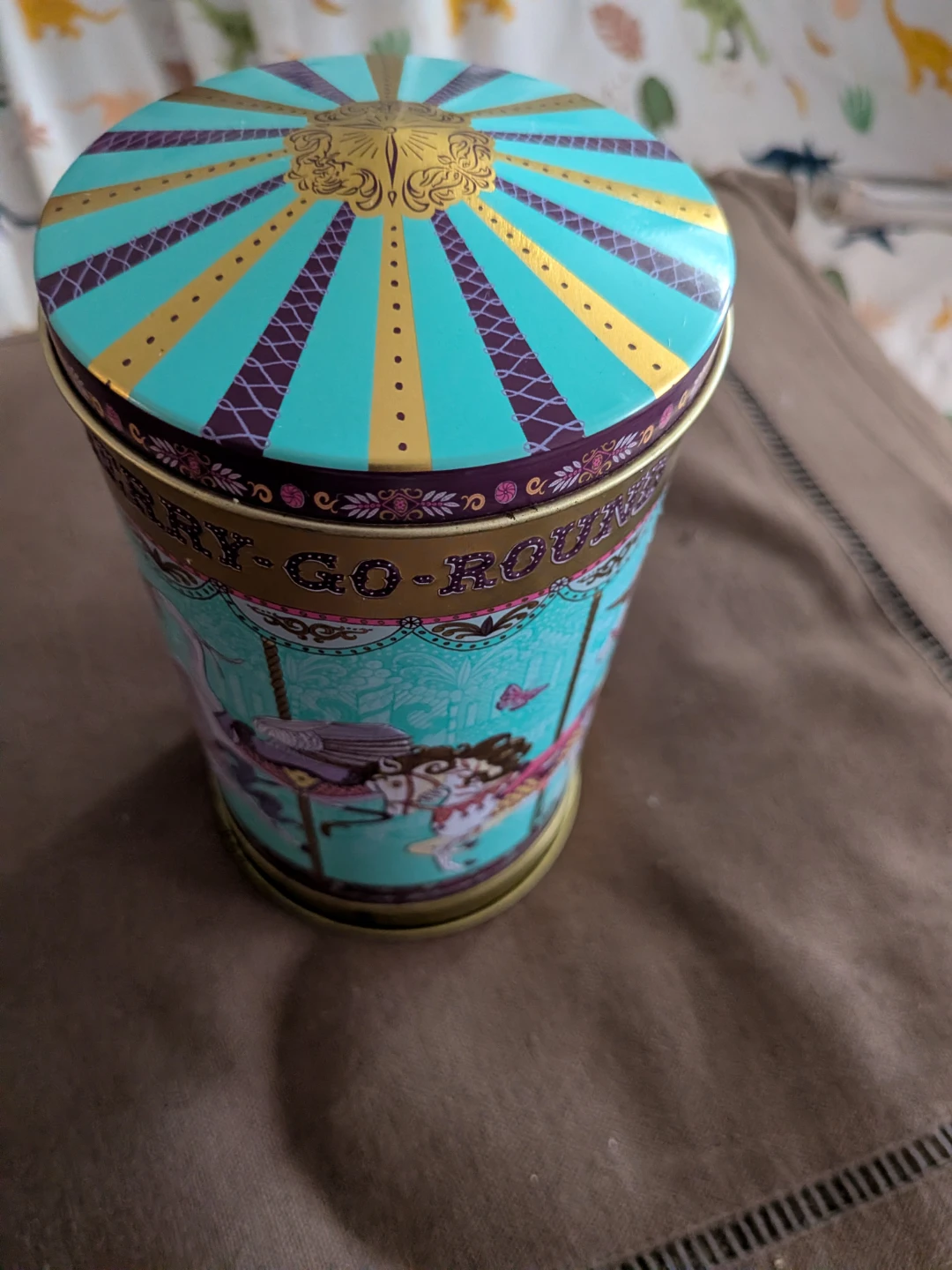 Benefit Cosmetics "Merry-Go-Round" Tin