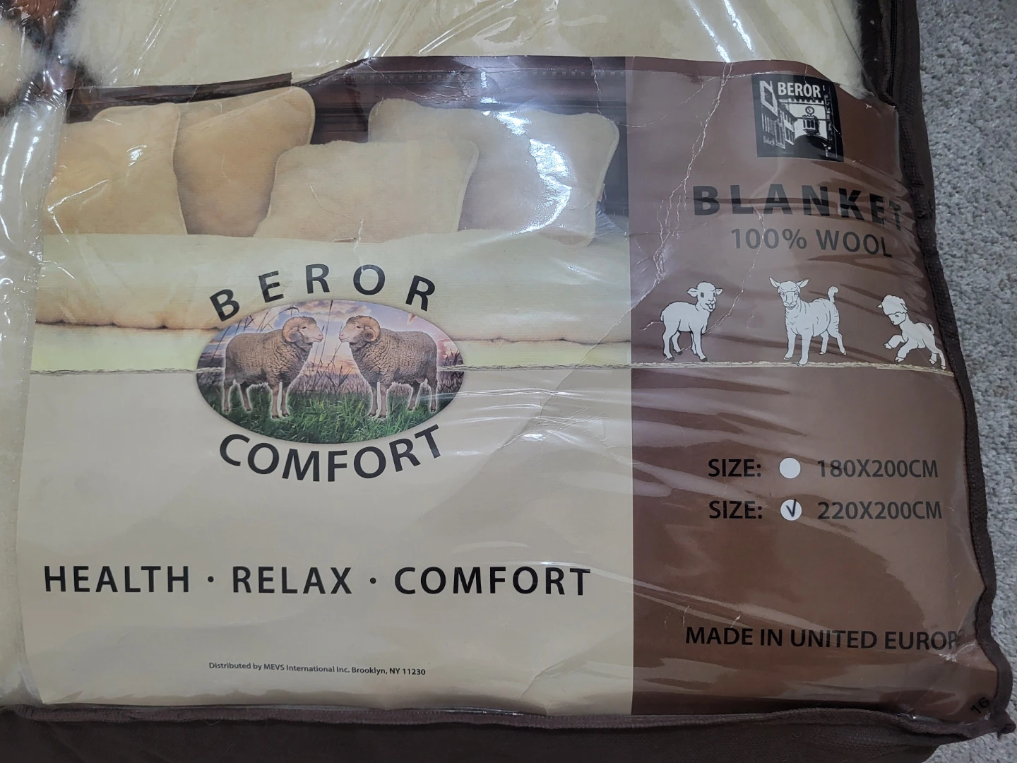 BEROR 100% Wool Blanket - photo 2