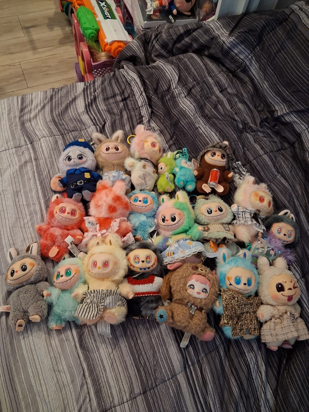 Collection of la bu bu's Toys