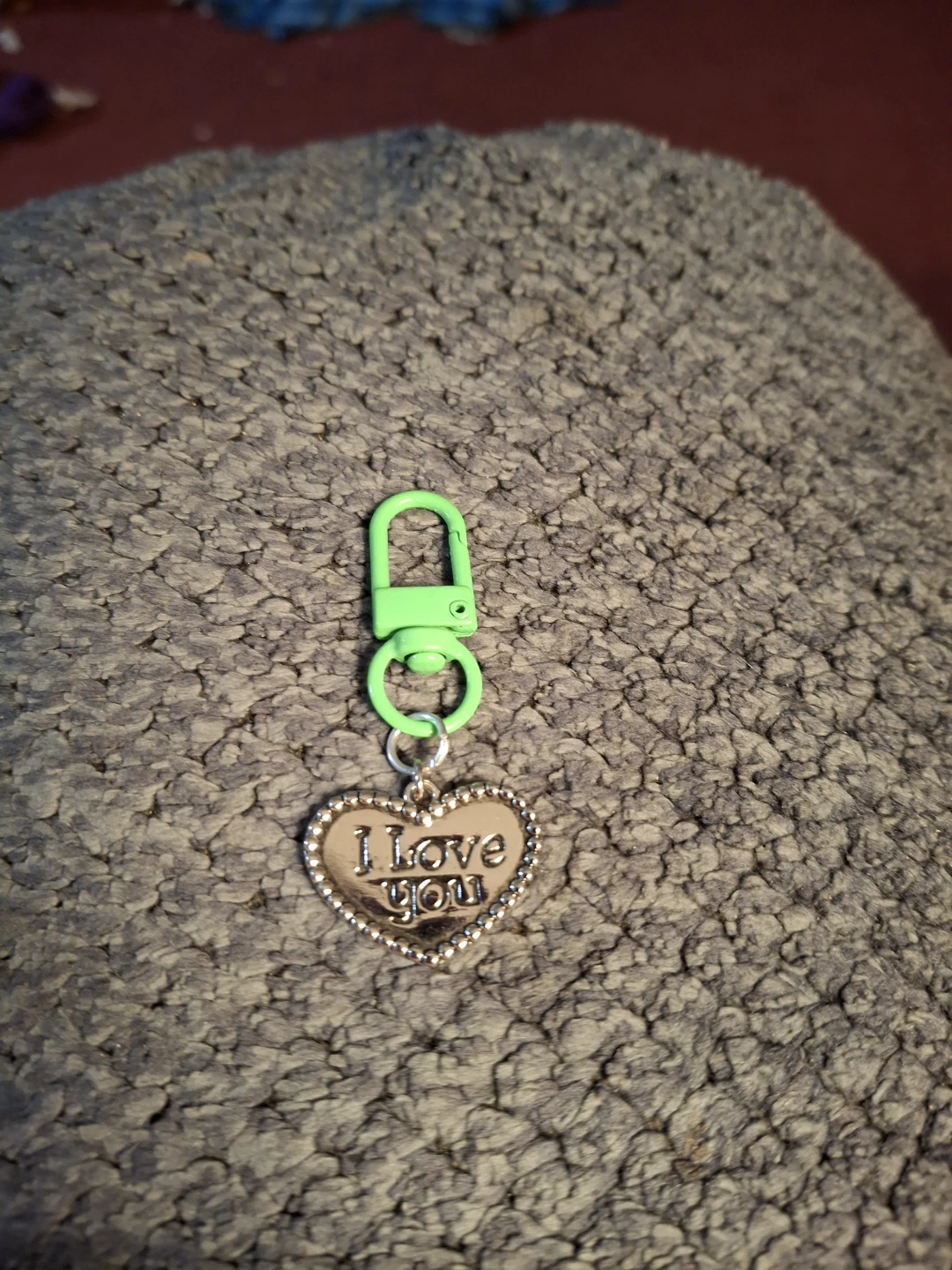 Heart "I Love You" Keychain - photo 3
