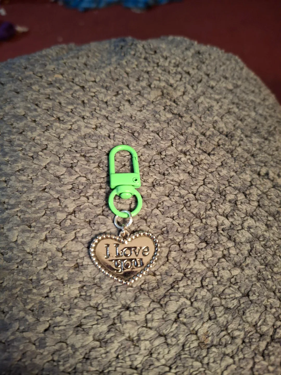 Heart "I Love You" Keychain - photo 3