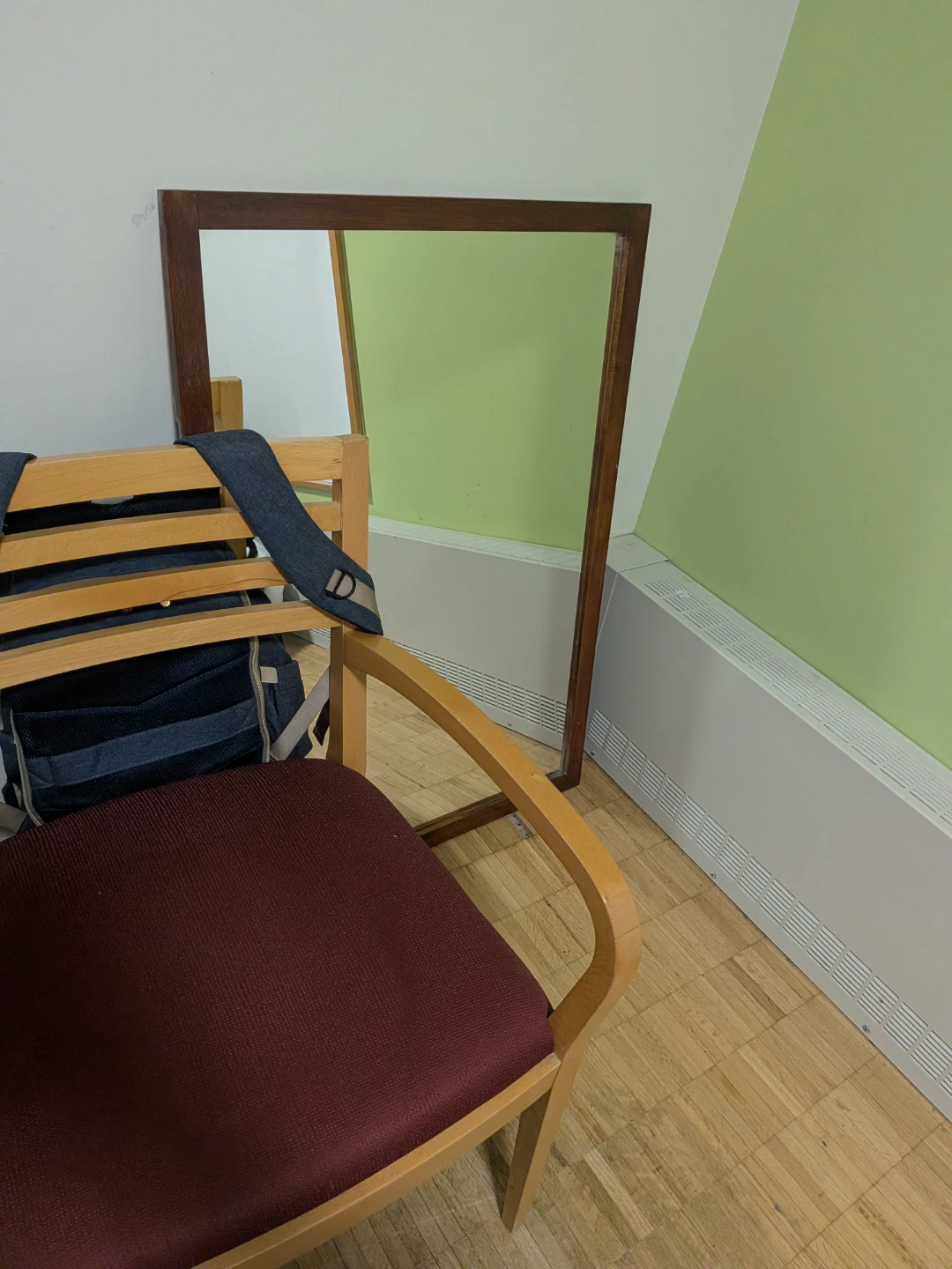 Wooden Framed Mirror - photo 3