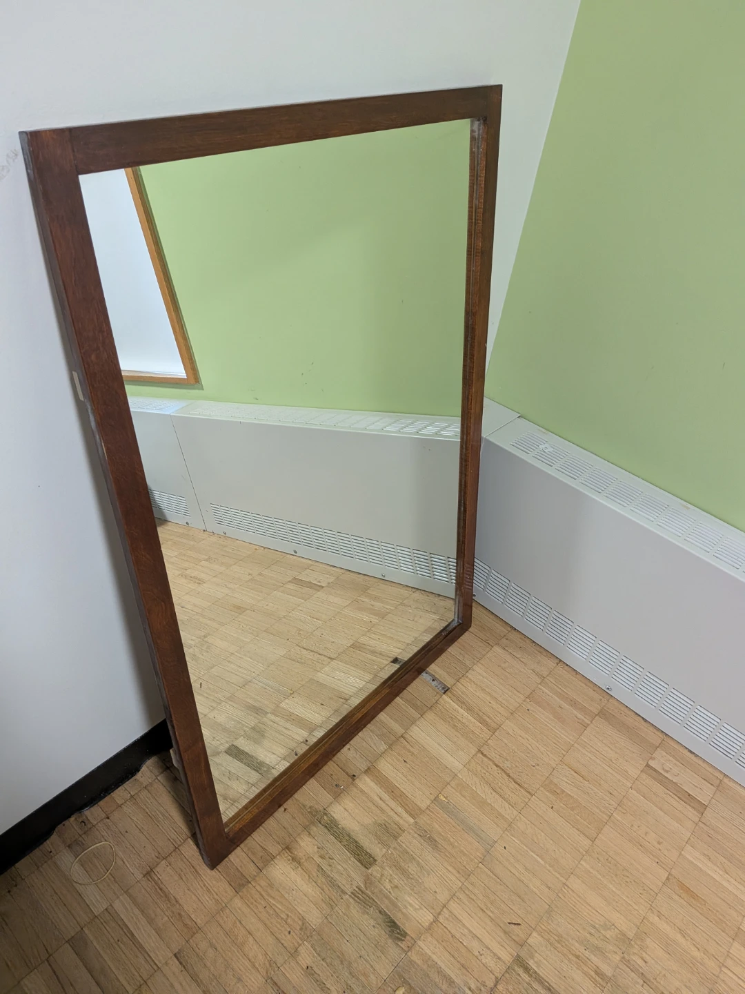 Wooden Framed Mirror - photo 4