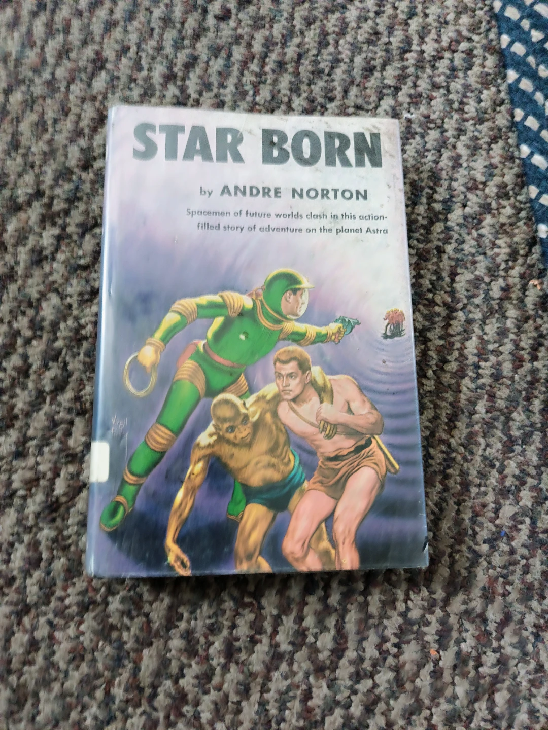 Old Book STAR BORN 1957 by Andre Norton