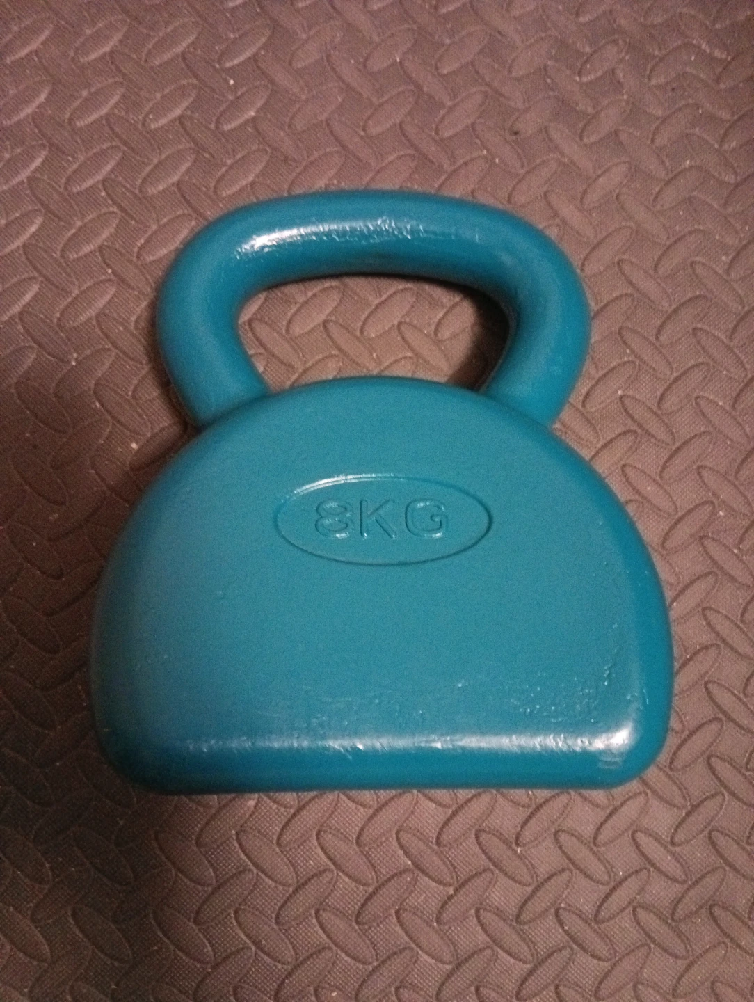 Teal 8KG Kettlebell