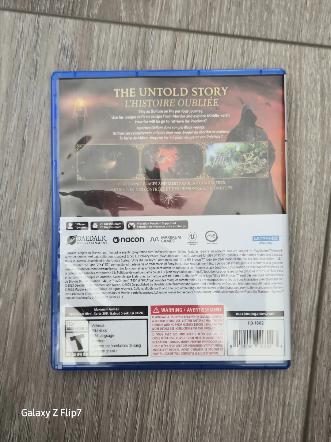 The Lord of the Rings: Gollum PS5 Game - photo 2