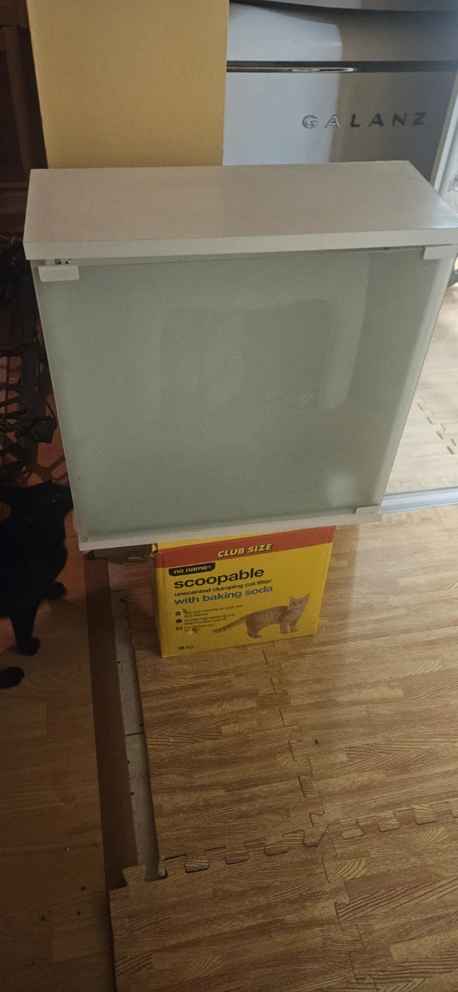 Ikea frosted wall medicine cabinet (avail. 48hrs only)
