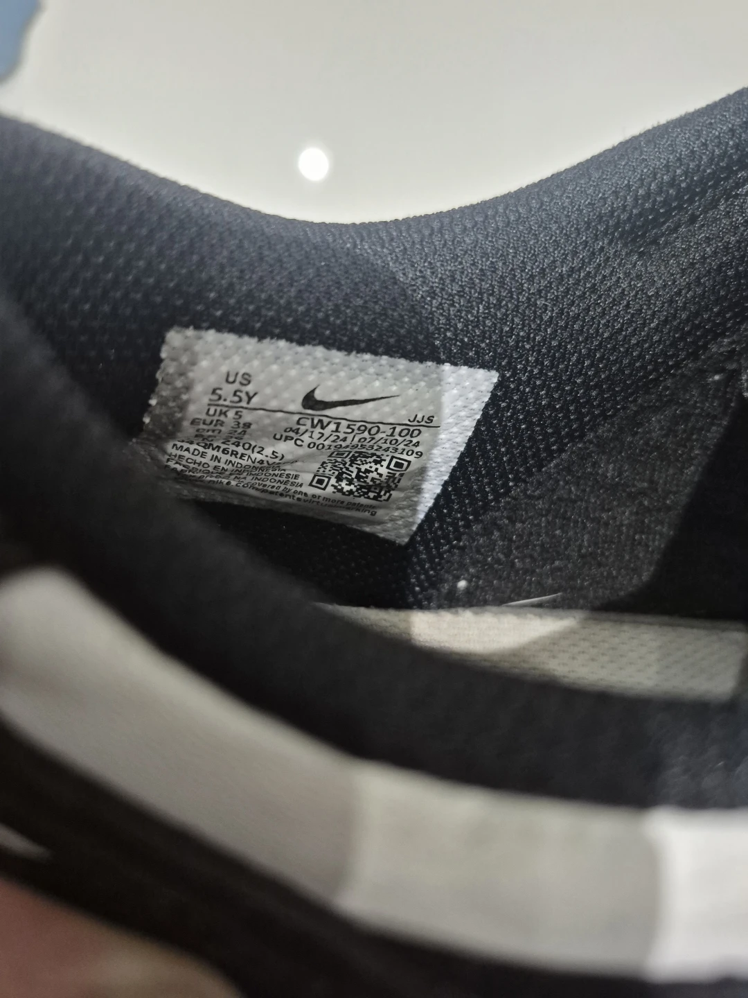 Nike Dunk Low GS Black White Sneakers
