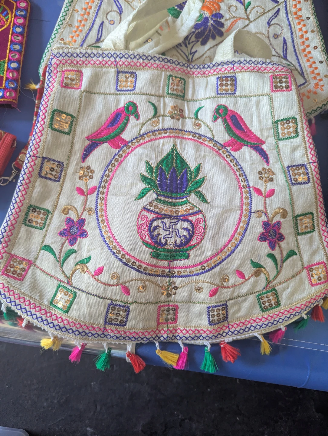Traditional Indian purses