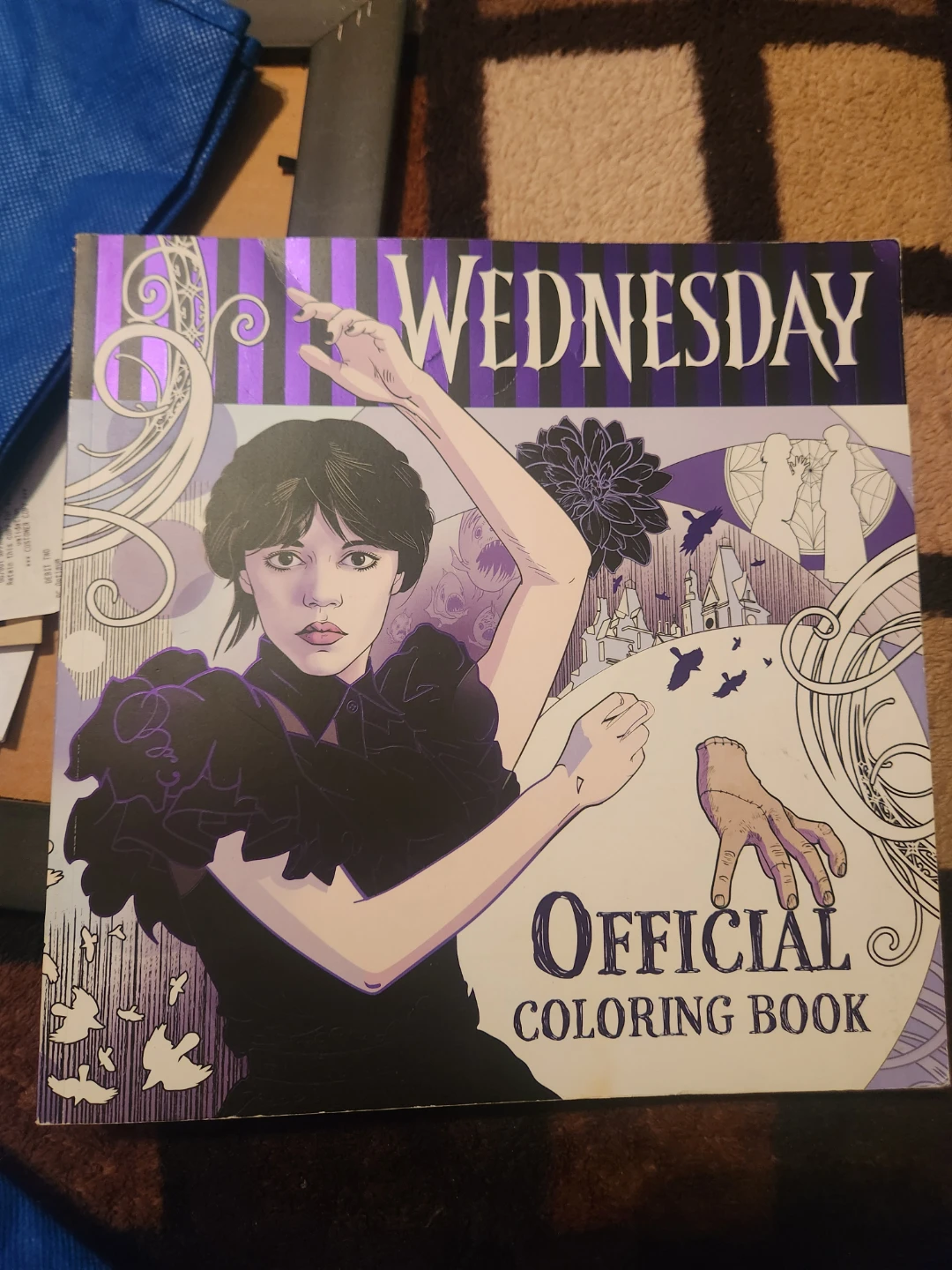 Wednesday Official Coloring Book