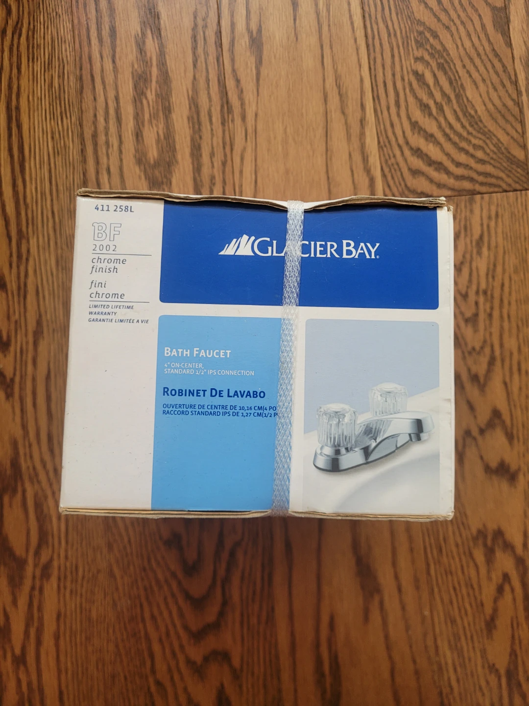 Glacier Bay Chrome Bath Faucet BF 2002 - photo 3