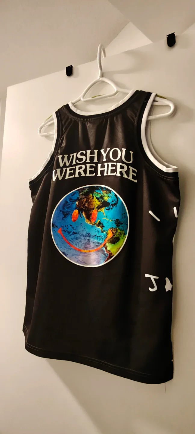 Men Headgear Classics Astroworld Basketball Jersey Size S - photo 5