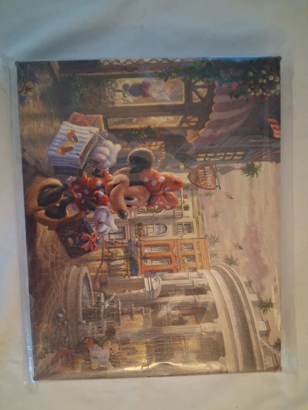 Thomas Kinkade Studios "Beverly Hills" Art Canvas