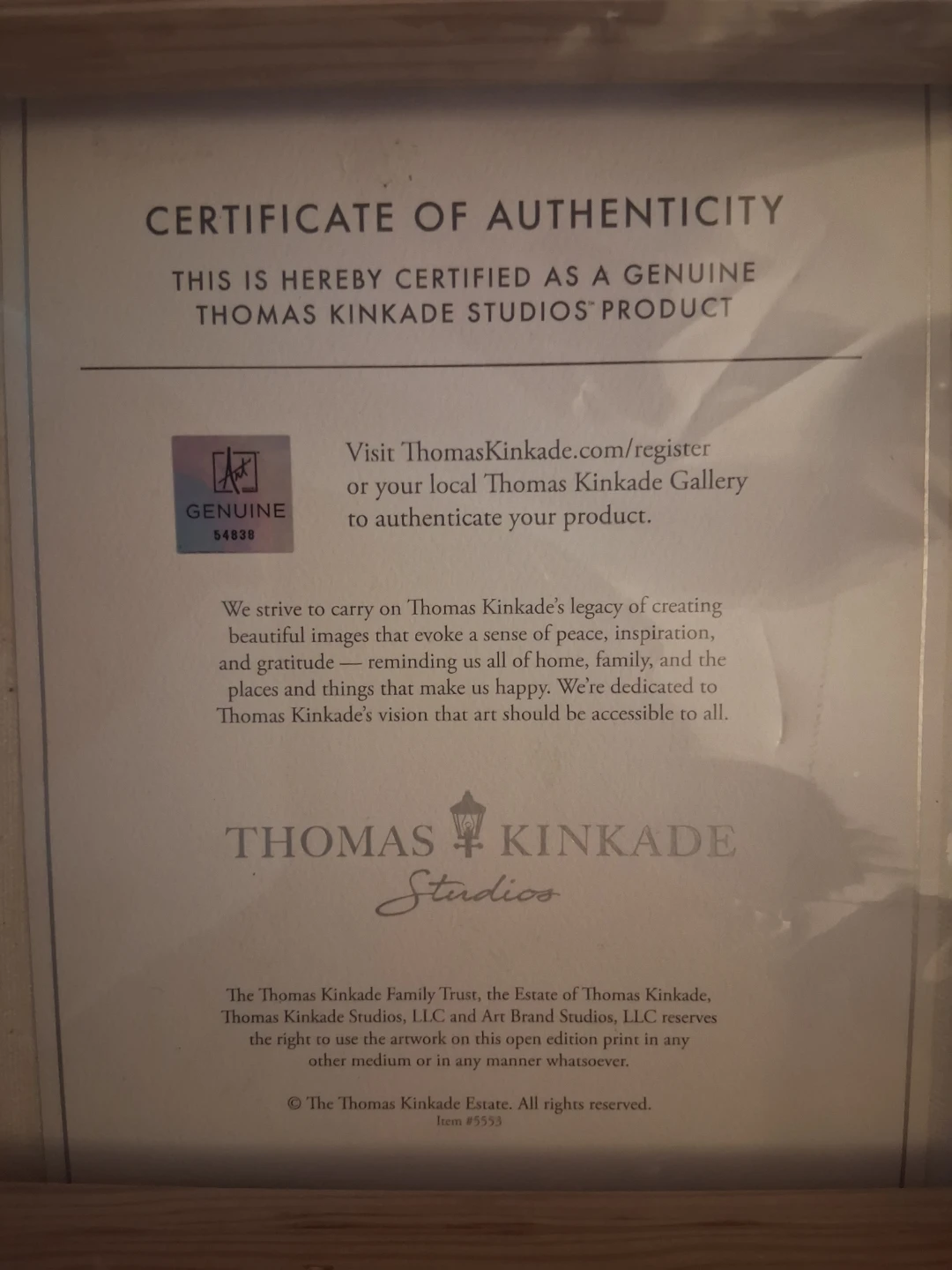 Thomas Kinkade Studios "Beverly Hills" Art Canvas - photo 2