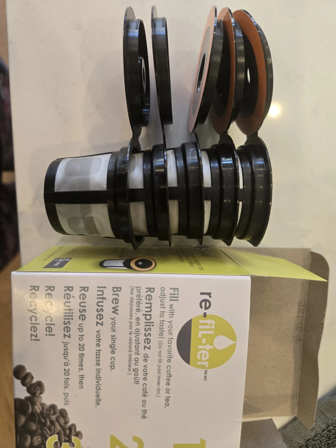 Re-fil-ter Reusable Coffee Filters (5 Pack) - photo 3