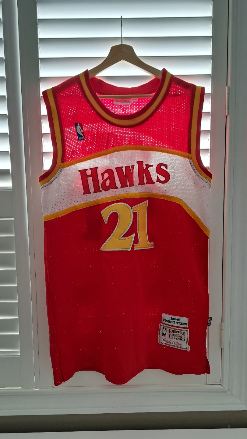 Mitchell & Ness Dominique Wilkins Hawks Jersey Size 48 (XL)