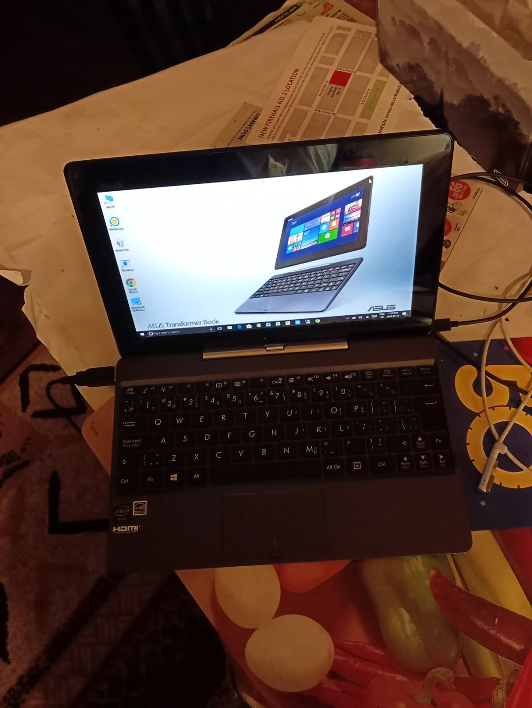 ASUS Transformer Book Windows 10 Laptop