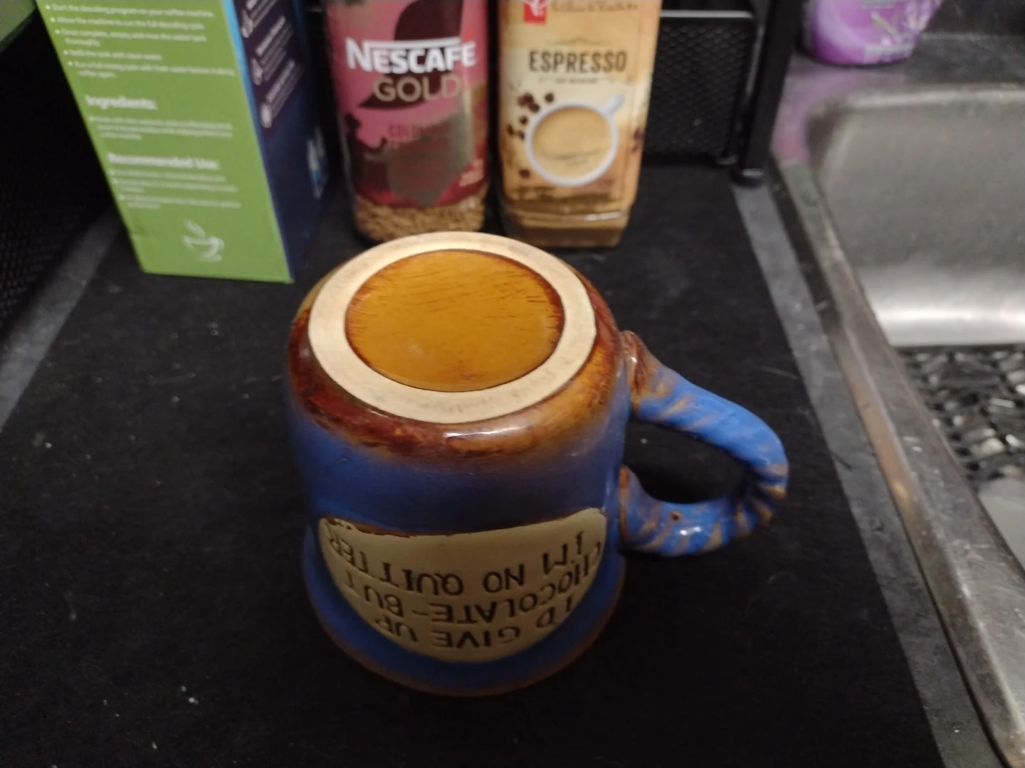 Blue Ceramic Mug - photo 4