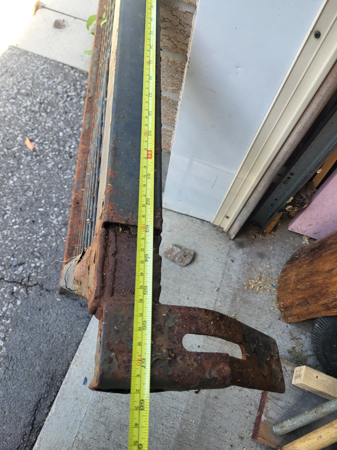 Metal Back Rack Frame for Truck - photo 2