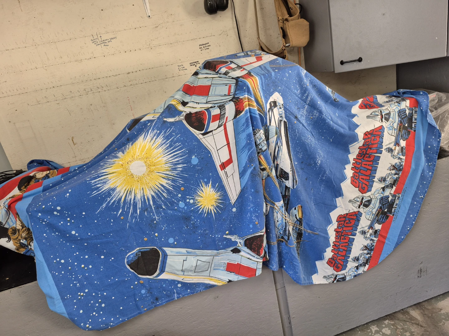 Battlestar Galactica Twin Bed Sheet
