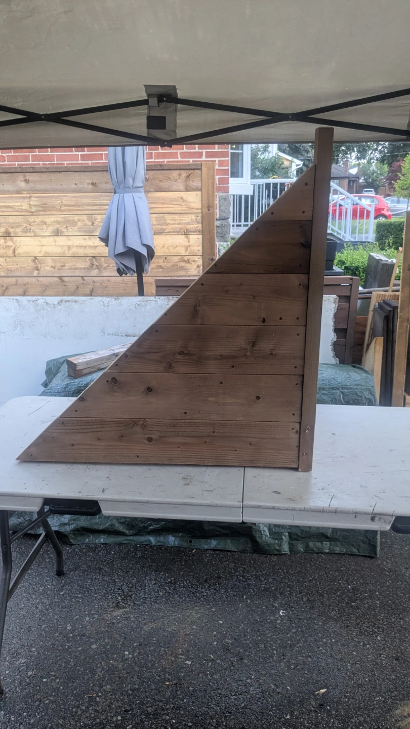 Wooden Pyramid Structure - photo 2