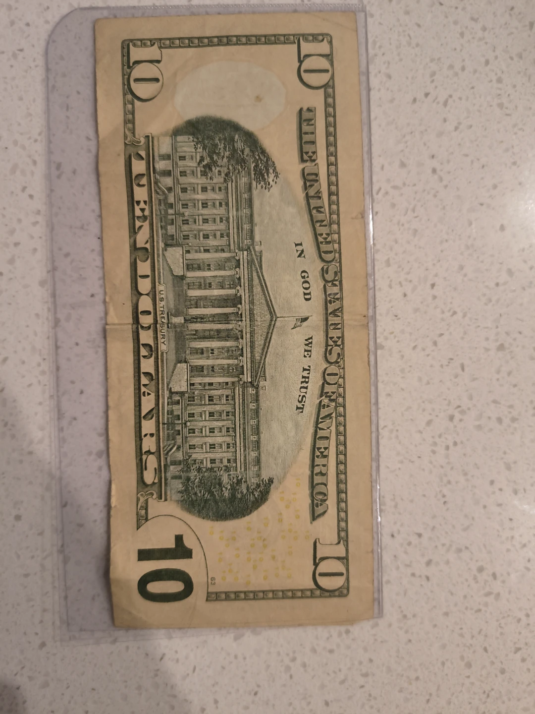 US $10 Bill - photo 2