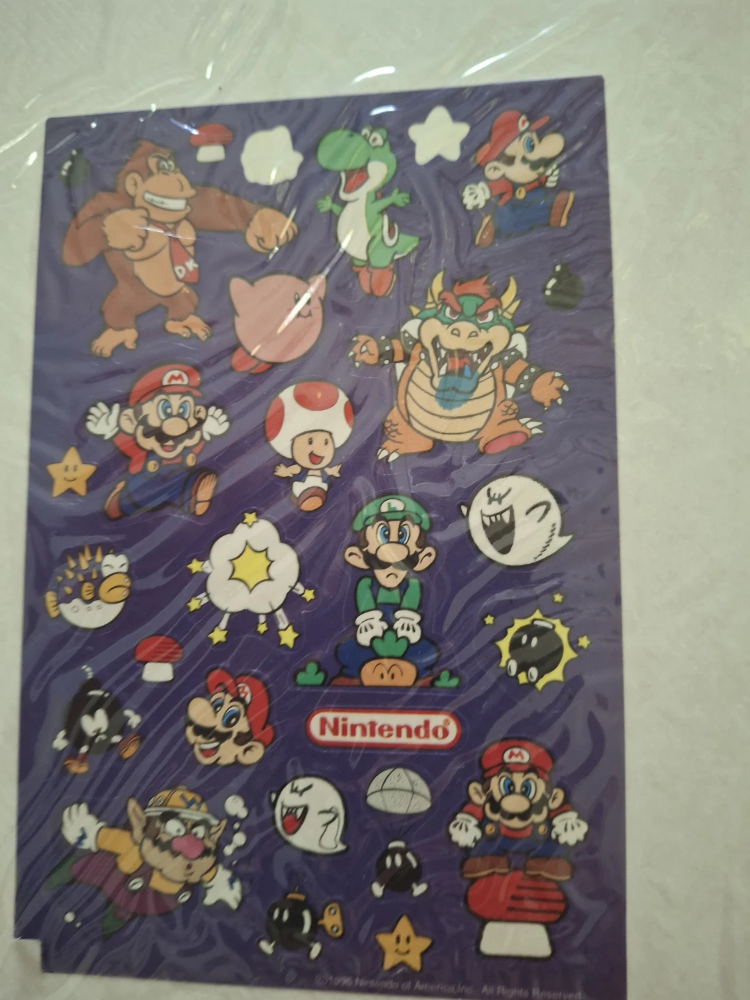 Nintendo Super Mario Sticker Sheet - photo 5