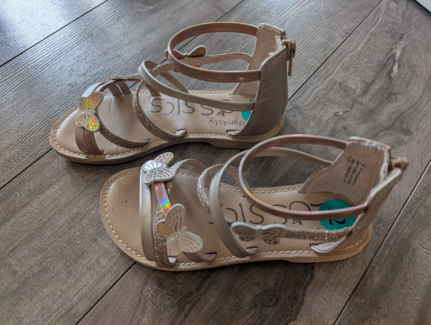 Butterfly Toddler Sandals Size 12 - photo 2