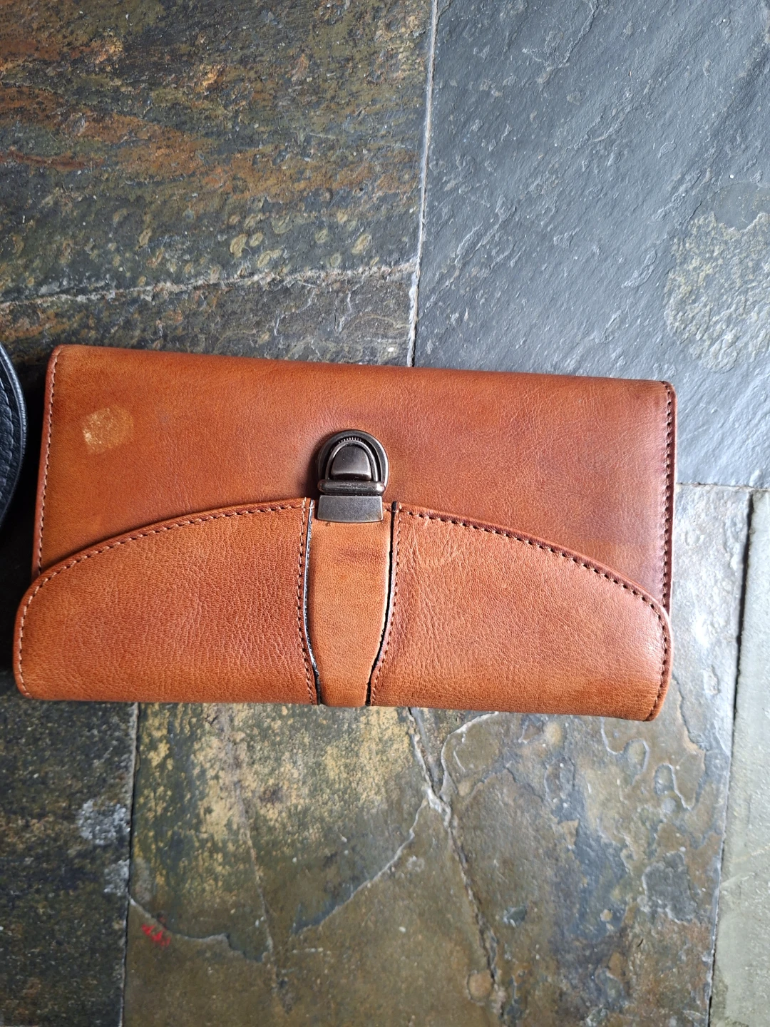 Letulo Brown Leather Wallet & Talisman Leather  Black Pouch - photo 4