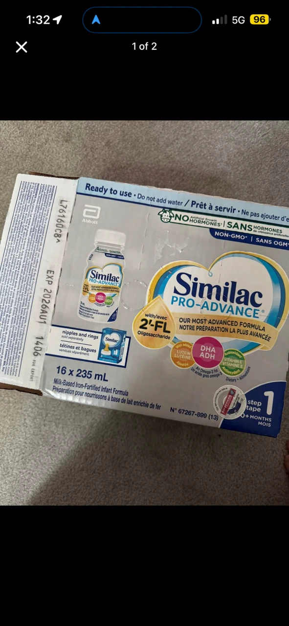 Similac Pro-Advance Infant Formula 15 x 235 mL