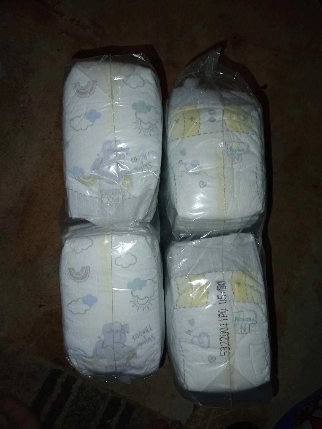 Brand New- 2 unopened sleeves of Newborn Pampers Diapers