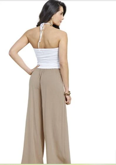 White Halter Tube Top with Ring Detail - photo 2
