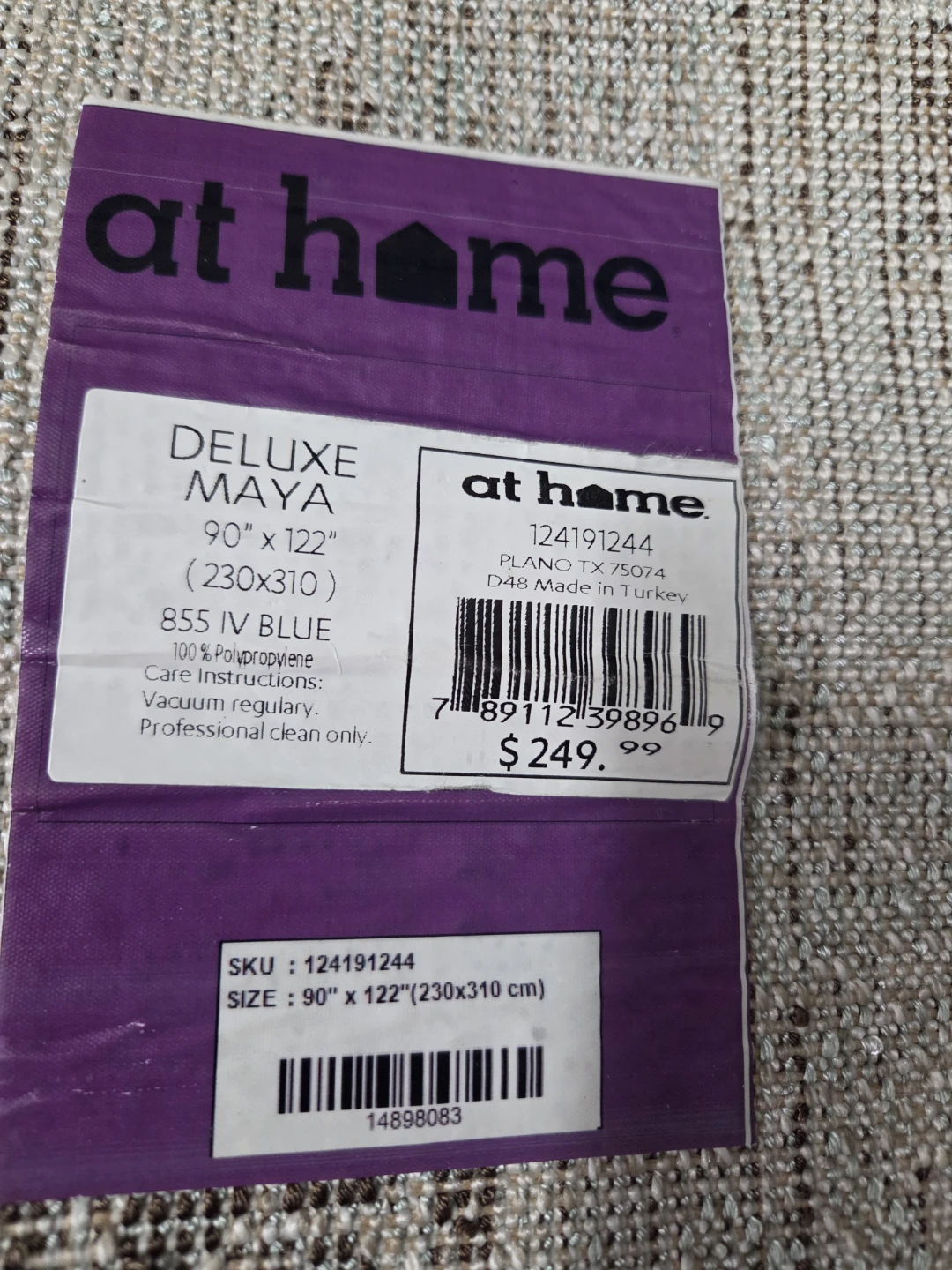 At Home Deluxe Maya Rug 90" x 122" - photo 4