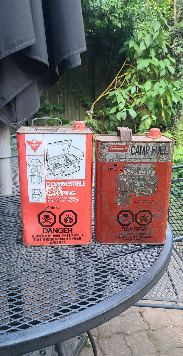2 x Big Cans of Camp Fuel for Stoves & Lanterns