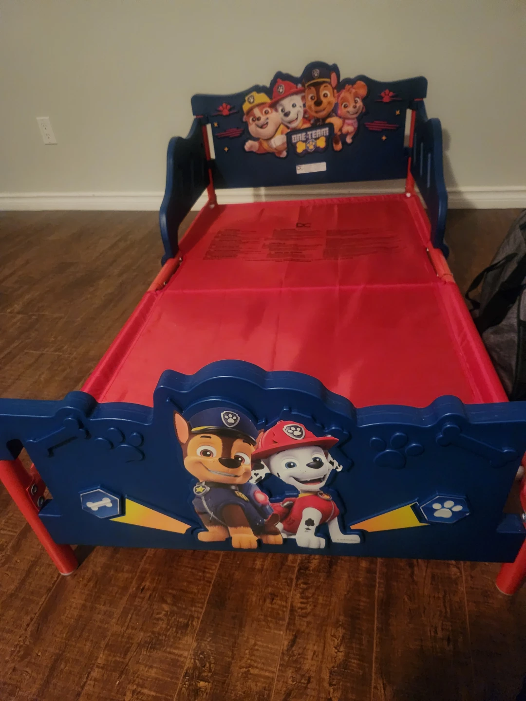 Paw Patrol Toddler Bed