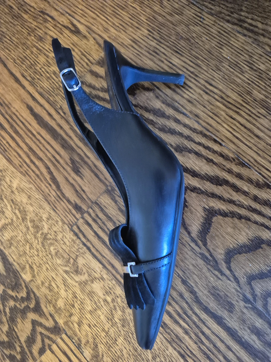 Lauren Ralph Lauren Black Slingback Heels - photo 2