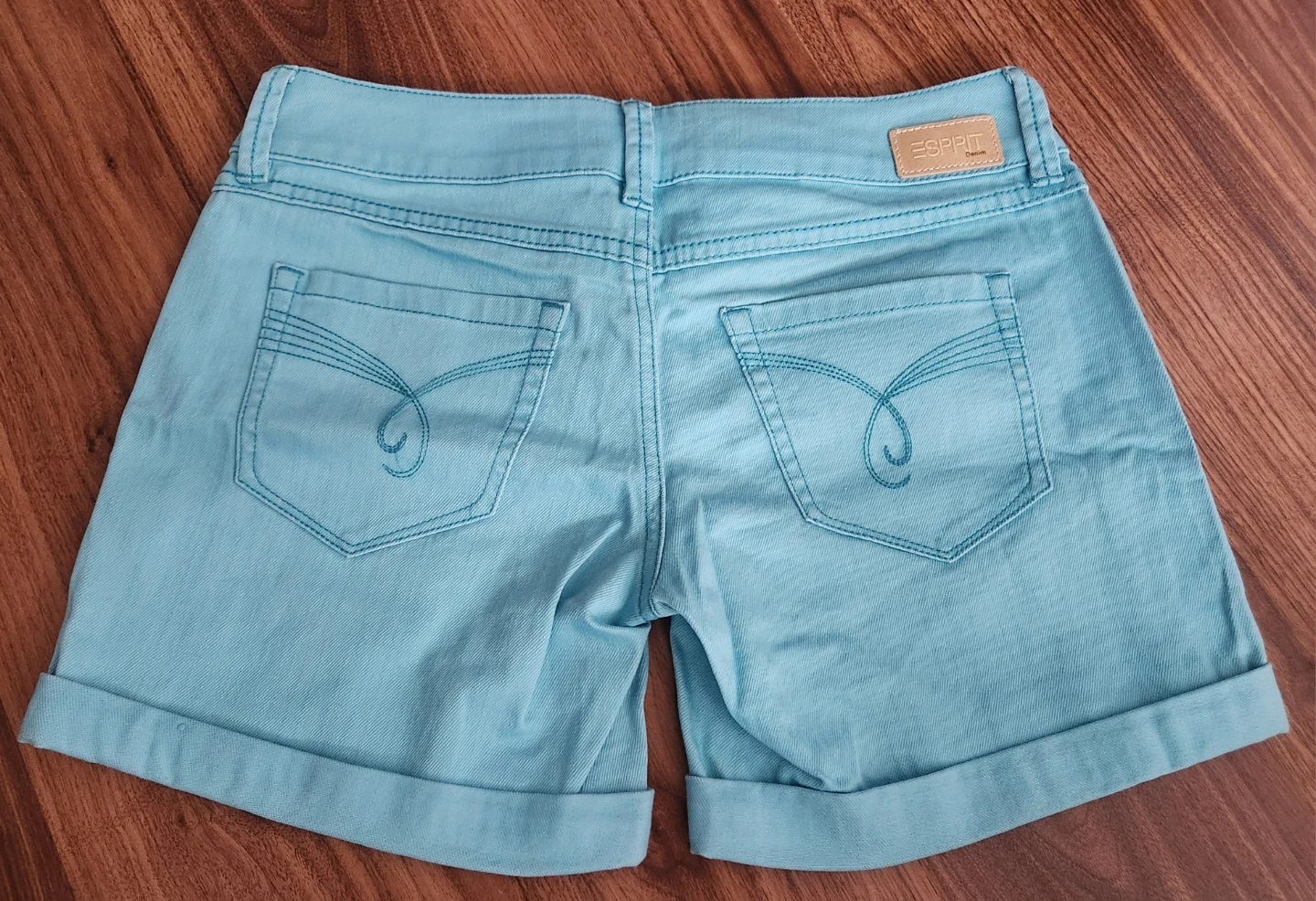 Esprit Women's Turquoise Denim Shorts - photo 2