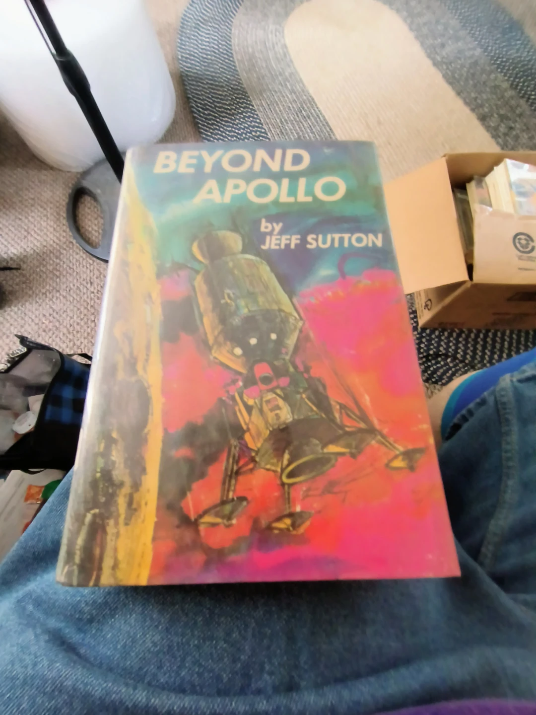 Beyond Apollo by Jeff Sutton Sci-Fi Book