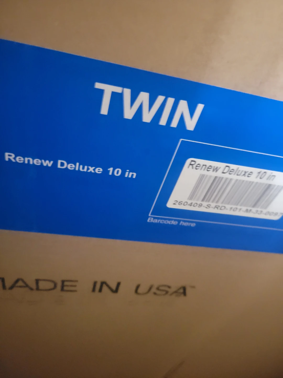 Renew Deluxe 10 in Twin Mattress - photo 2