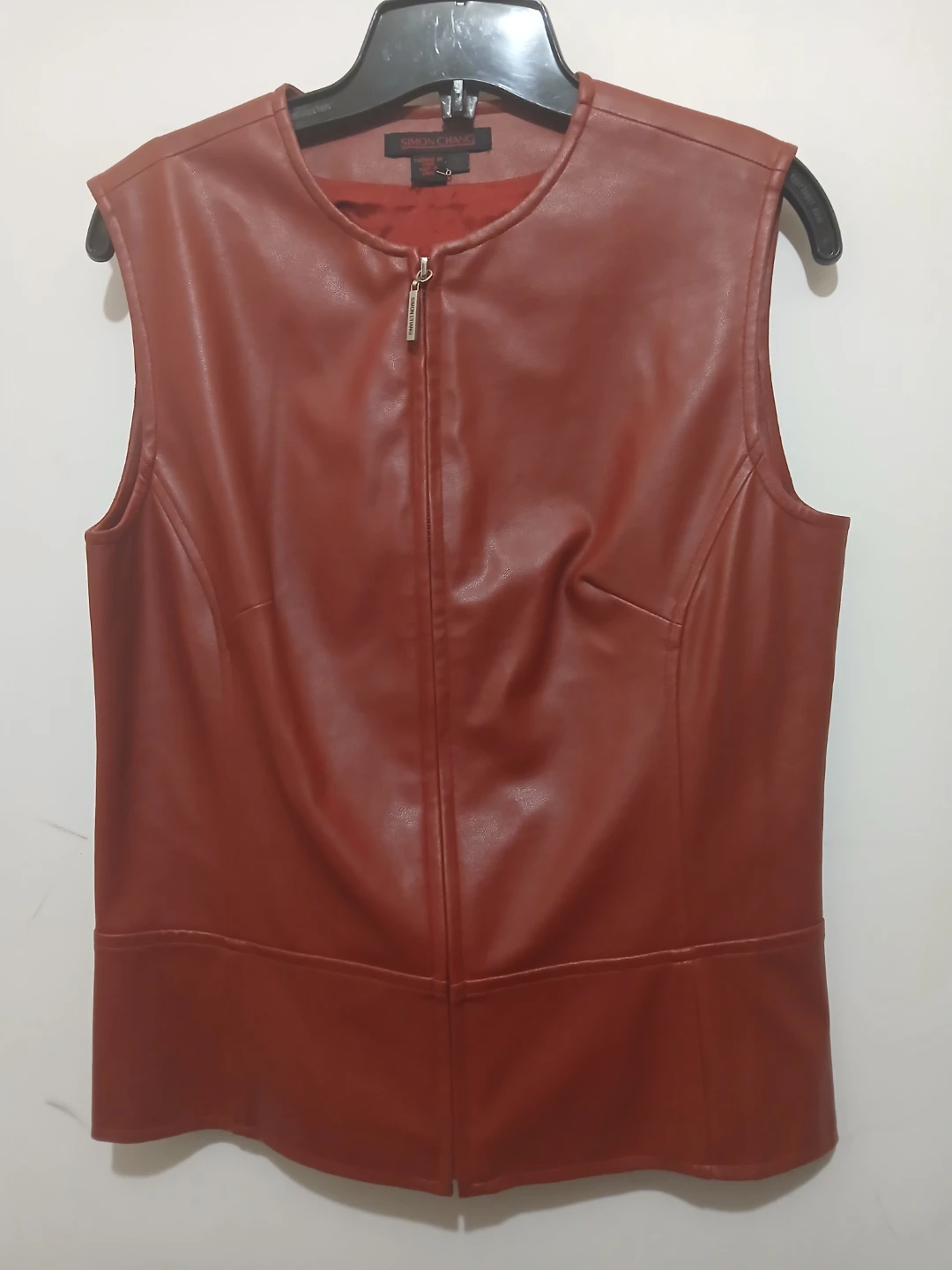 Women's Faux Leather Vest