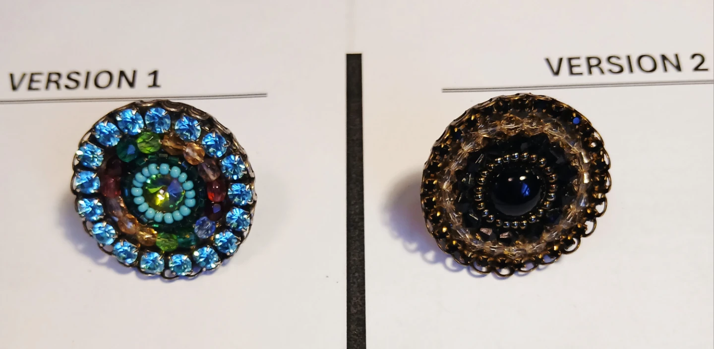 Ornaments Rhinestone very large Ring - photo 2