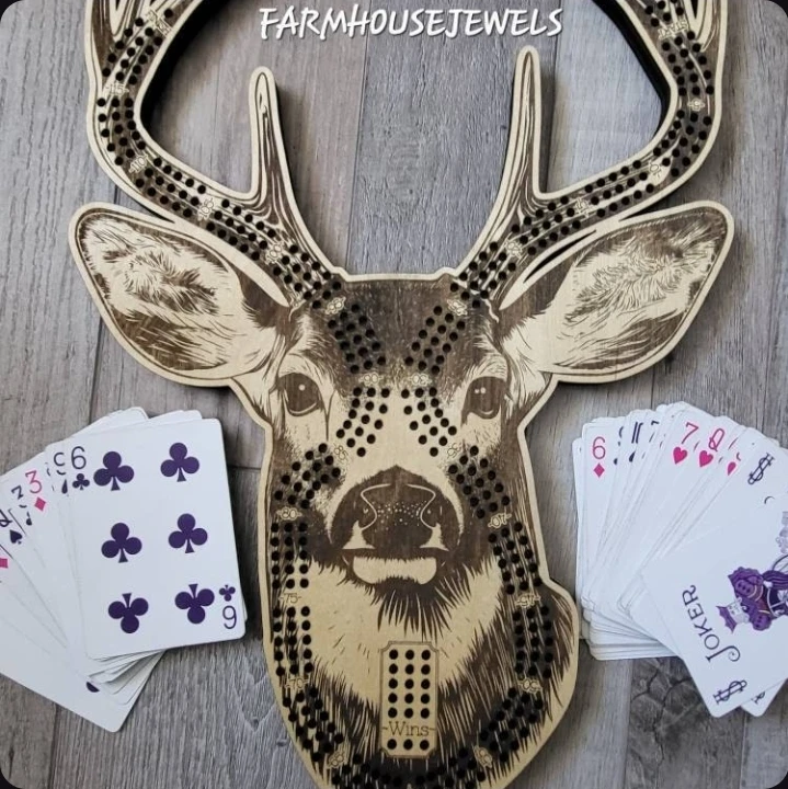 Custom mafe Cribbage Boards - photo 3