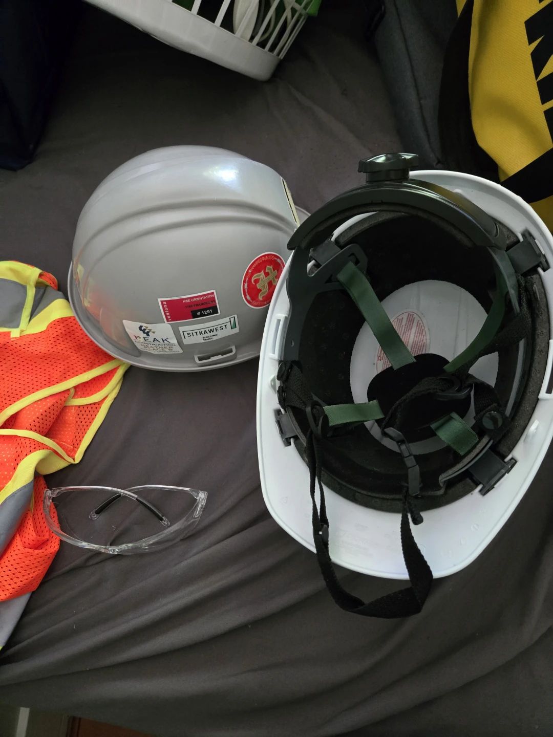 Hard Hat, Safety Vest, and Glasses Bundle - photo 2