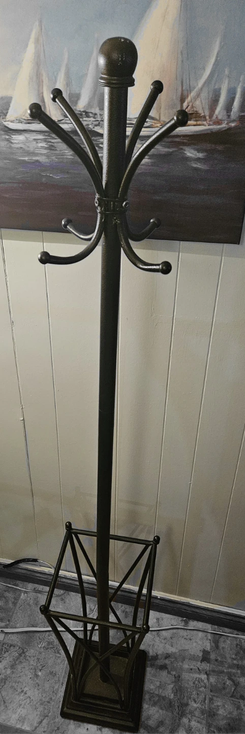Coat Rack with Umbrella Stand - photo 2