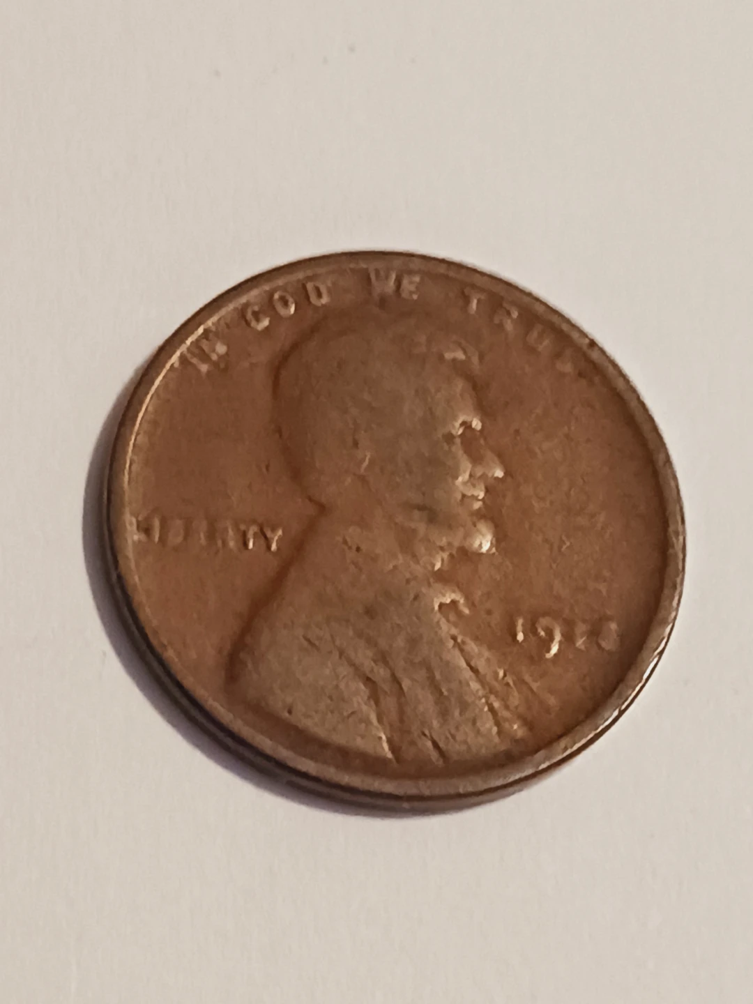 1916.  Lincoln Head Penny Collectible 1 Cent coin