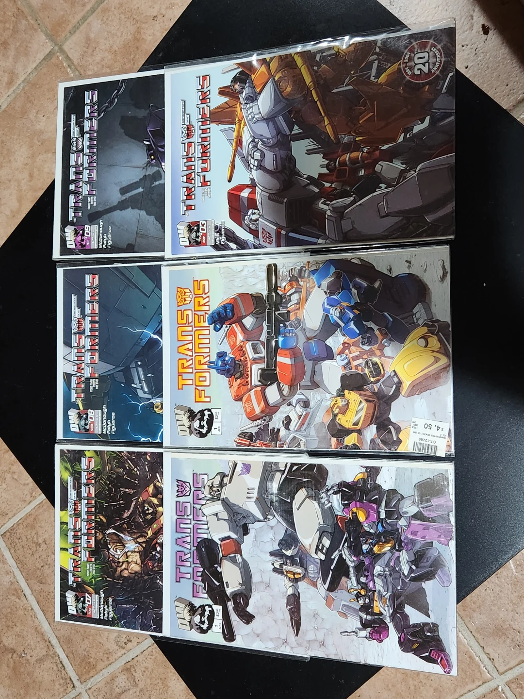Transformers Comics Lot (Issues 03, 08, 09)